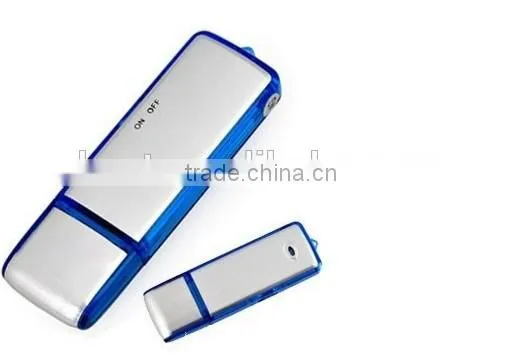 2 in 1 4GB USB Disk digital Voice Recorder Dictaphone Pen USB Flash Drive audio recorder in retail package