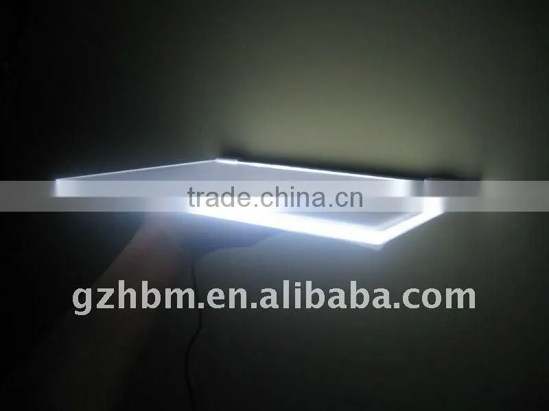 acrylic lighting display shelf for display rack in store/LGP