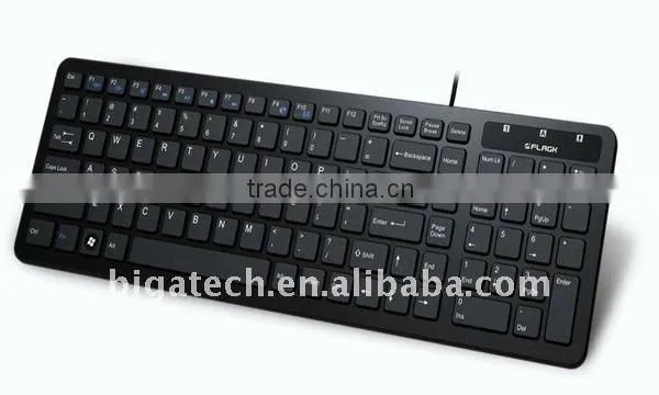 Wired chocolate keyboard for computer