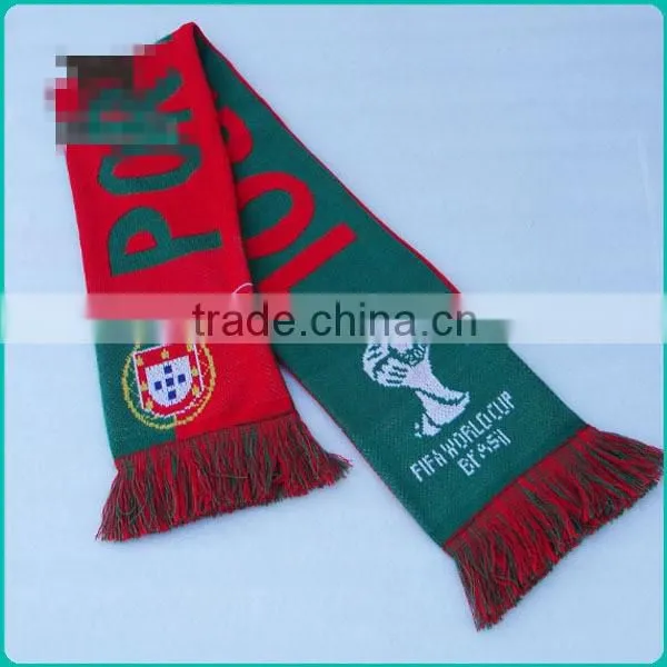 Custom Made Soccer Fans Scarf for Team