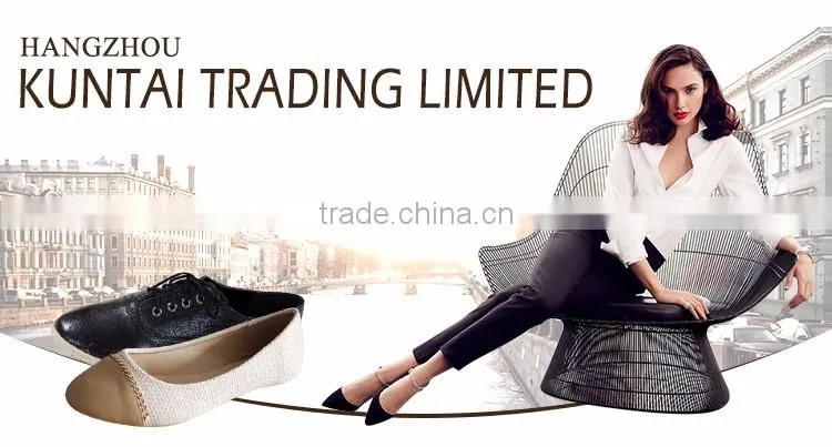 China professional manufacture comfort flat shoes 2016