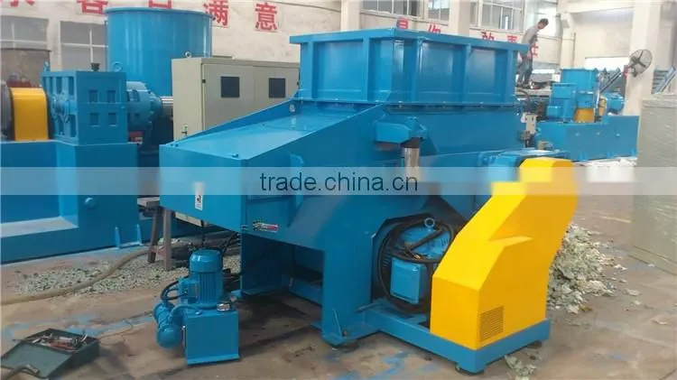 single shaft shredder for plastic