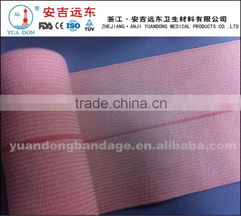 YD70010Pink color animal Latex High Elastic Bandage plain