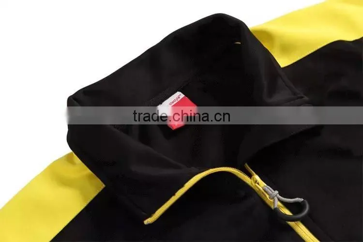 High quality mens Breathable Bomber waterproof softshell jacket embroidered sports jacket