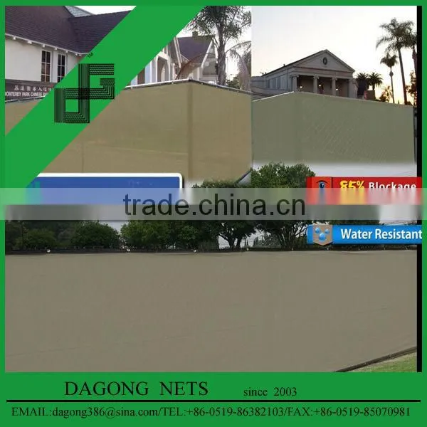 Custom Size 6' Tall Fence Privacy Screen Windscreen Mesh Fabric Cover Customize