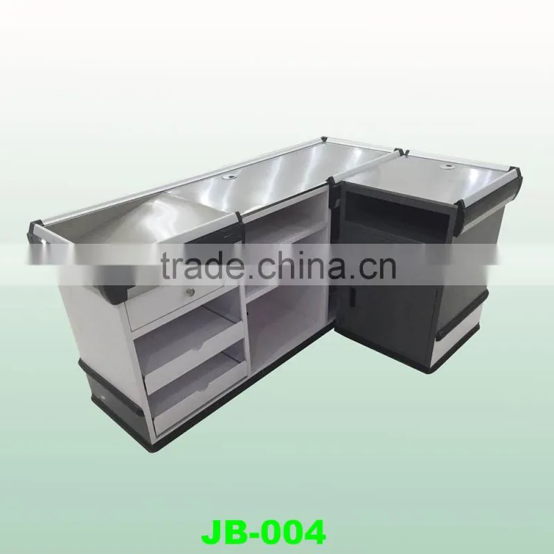 Supermarket Equipment Checkout Counter for Sale JB-004