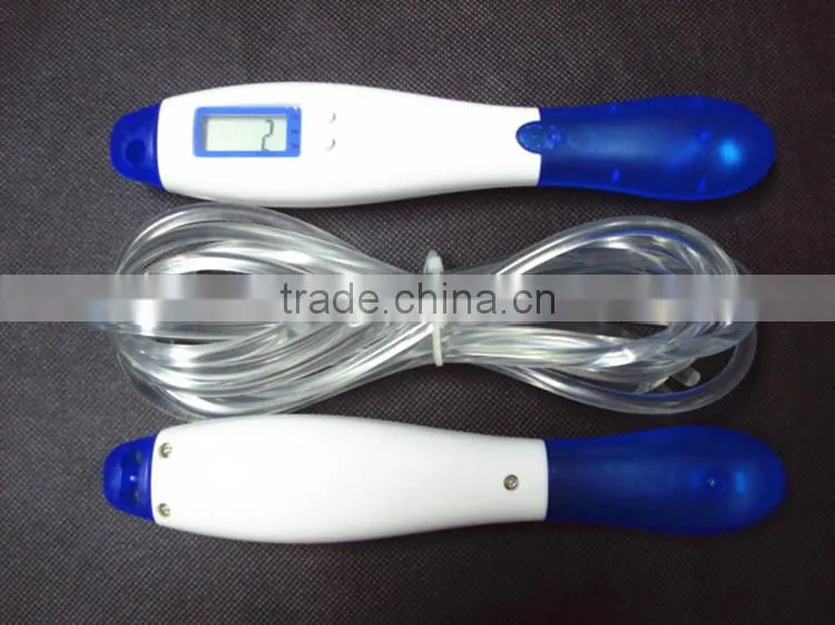 Sport Fitness Accessory PVC Electric Digital Skipping Rope Meter Counter