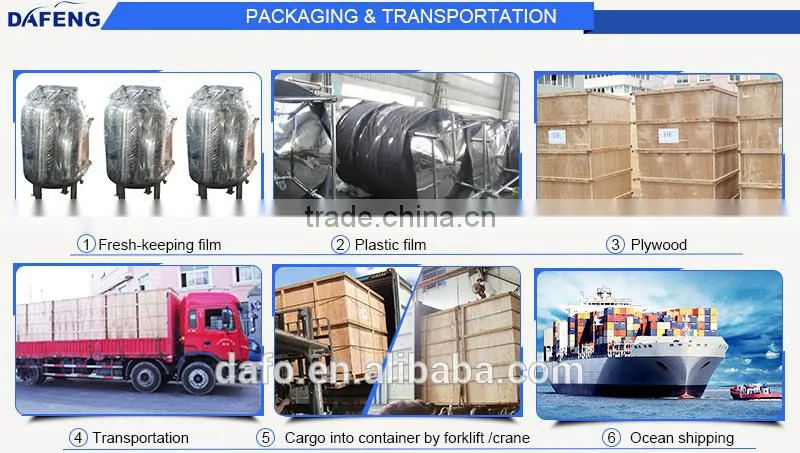 cake stainless steel emulsifier blending tank