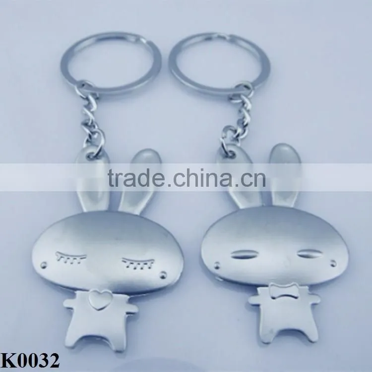 DIY metal souvenir keychain creative keychain of valentine's day gift K0032
