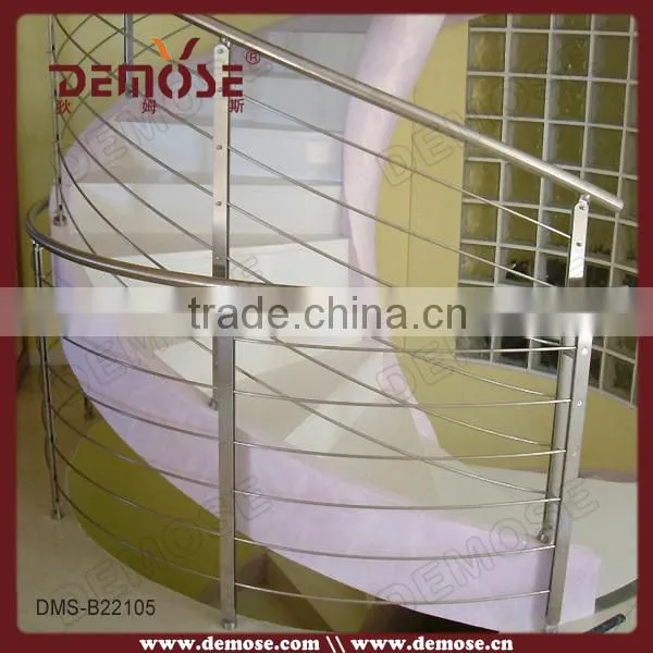 side mounted deck cable railing/wire balustrade for patio
