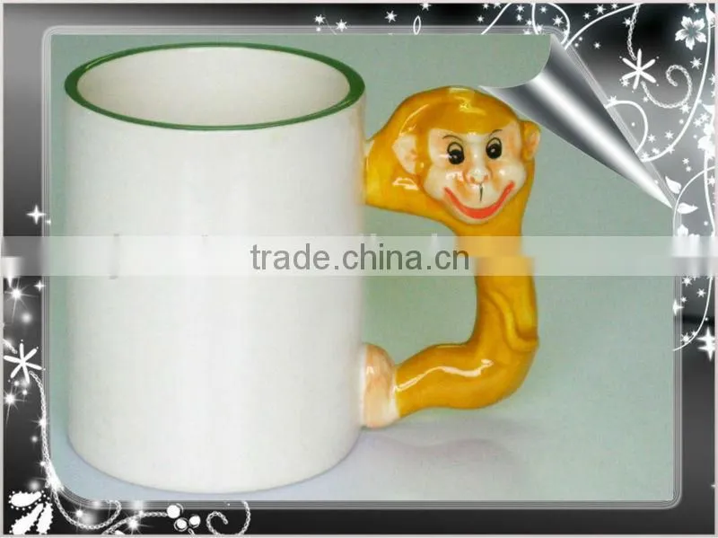 sublimation animal ceramic mugs