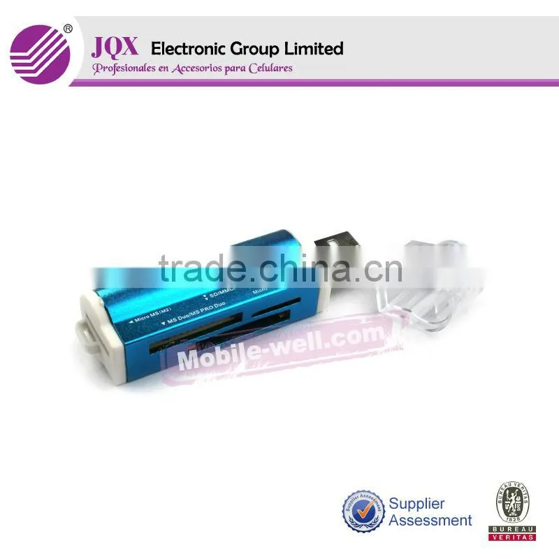 Mini multiple one memory card reader