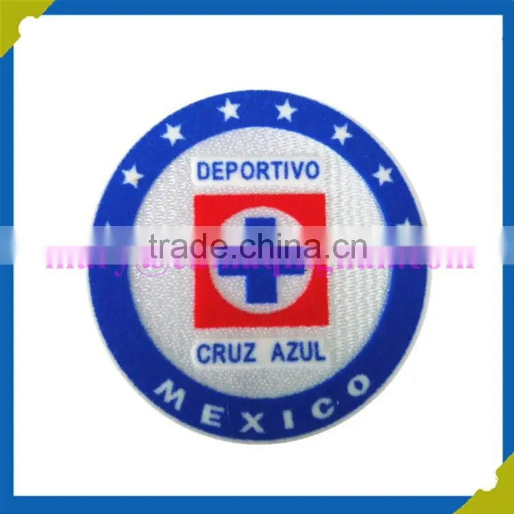 High quality 3d versin Washable heat transfer Flocking label/patches