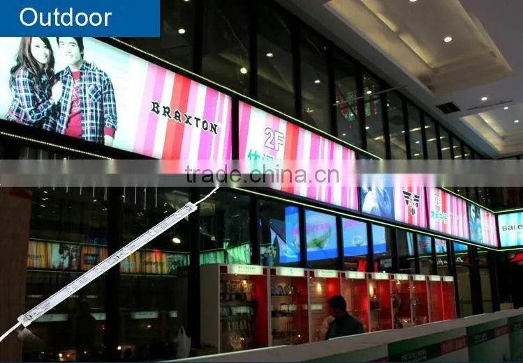 Advertising special light IP65 waterproof 13 chips smd 5730 no need power supply led backlight