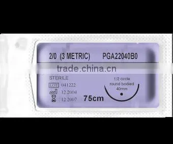 Sterile nylon suture pack