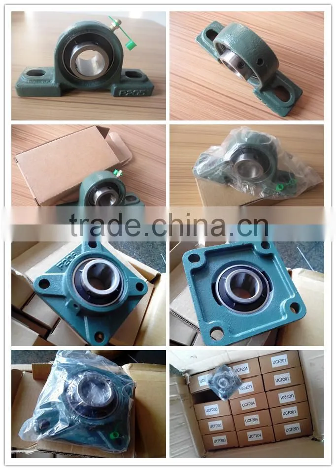 Hot sale fyh pillow block bearing f205 1" Four Bolt Flange Bearing UCF205-16