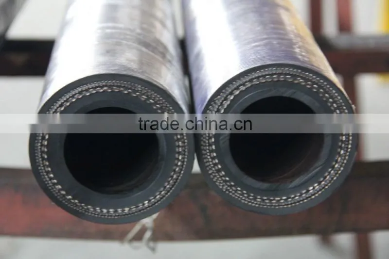 high pressure steel wire spiraled rubber hose/factory rubebr hose preice