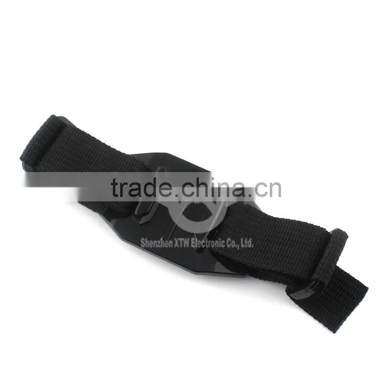 Vented Helmet Strap Mount helmet strap used for extreme sports action video camera Gopro Hero 2/3/3+/4/4 Session