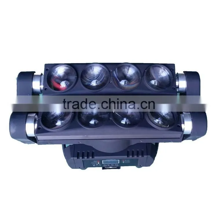 2015 NEW product led Spider beam moving head light RGBW /8*10w spider led beam moving lights / Beam spider led moving head light