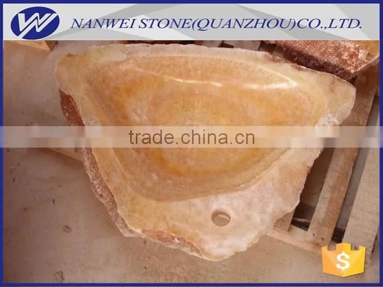 New design nature stone bathroom art wash basin