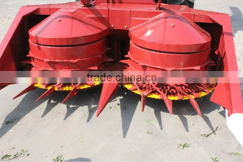 wheat forage harvester powered by tractor