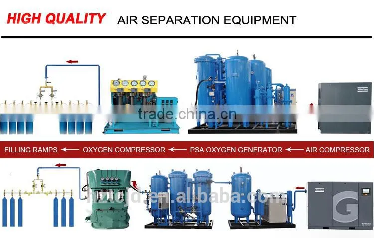 Oxygen filling plant PSA Oxygen Generator industry manufacture