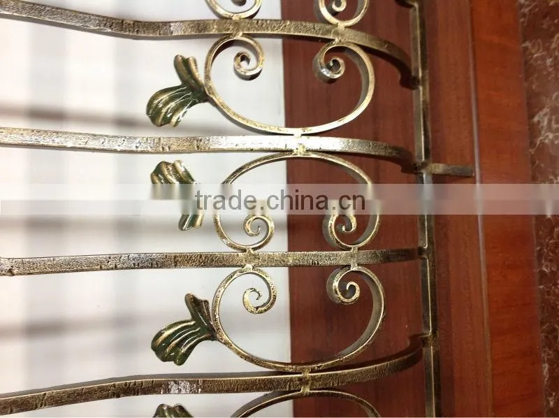 Top-selling rod iron modern design for balcony railing