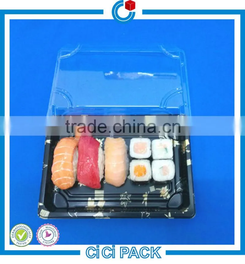 Disposable Sushi Tray, Plastic Sushi Container, Wholesale Sushi Packaging Box
