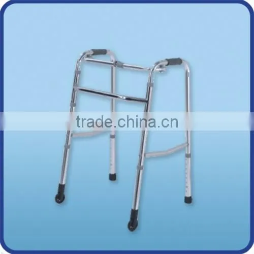 Two wheels disabled walker for old people