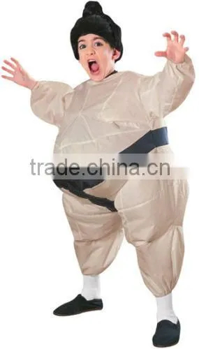 Kids/Children Sumo Costume - Inflatable Sumo Running Costume Suit