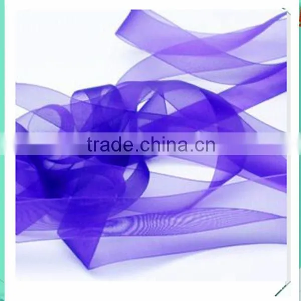 Christmas Theme Organza Decorate Ribbon