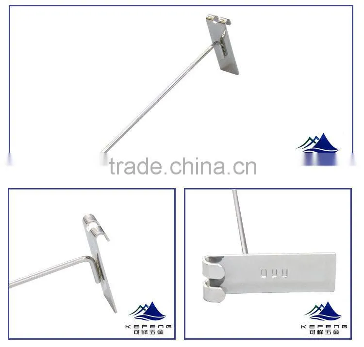 Golden supplier cardboard hook display, gridwall hook, hanging hook