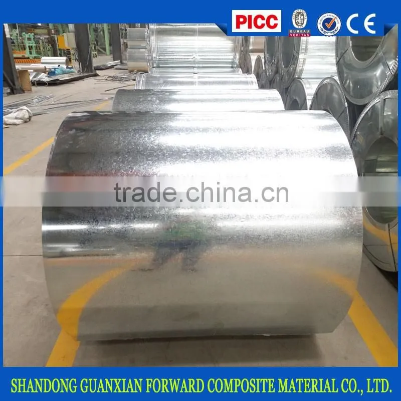 0.12mm~0.80mm Hot Dipped Galvanized Steel Coil / Sheet / Roll GI For Corrugated Roofing Sheet and