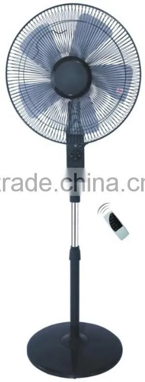 16 stand fan with LED light ac/dc fan