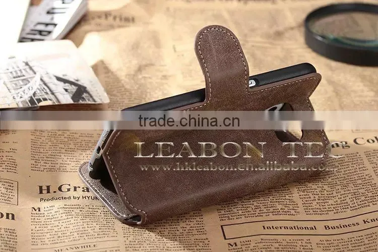 2015 china wholesale Phone Case Cover For Samsung S6 Edge Leather Case Rock Phone Case