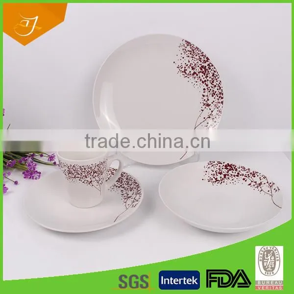 High Quality Ceramic Dinnerware With Decal Printing