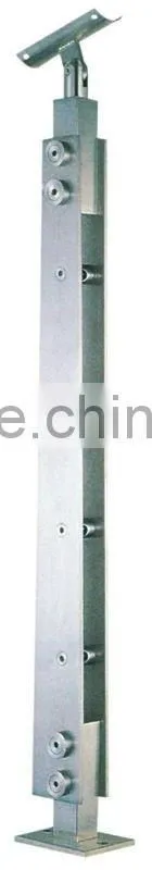 design stainless steel stair railing post