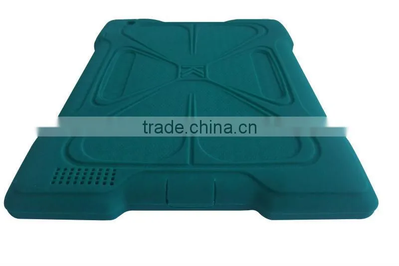 New Product PC+Silicone Case design for ipad