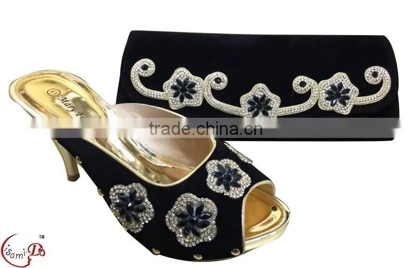 CSB6118 2016 The latest fashion woman italy style high heel sandal shoes with fashionable bags
