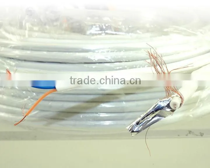 RG59 CU CCTV coaxial cable with CE, RoHS Made in China