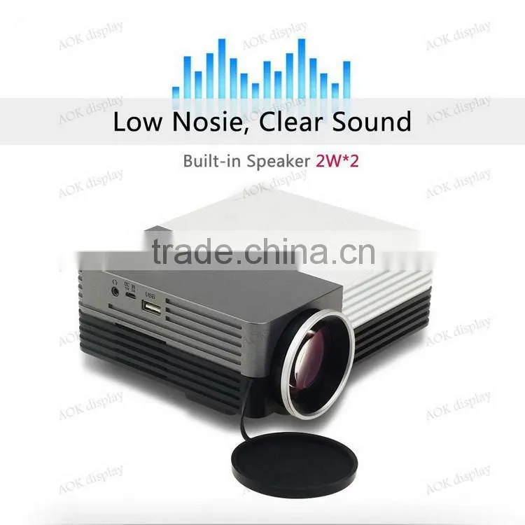 GM50 New arrival Portable multimedia projector mini video Projector home theater HDMI VGA AV SD LED Projector cube projector