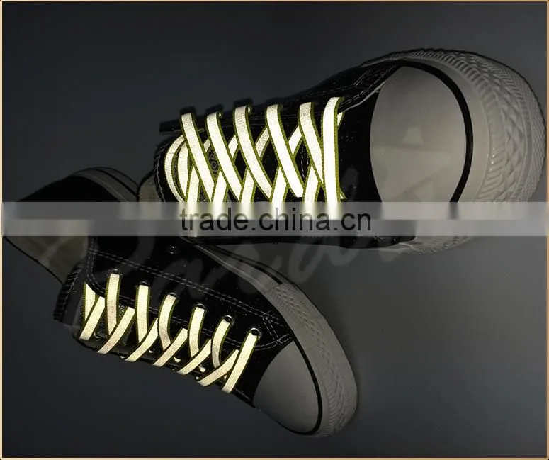 3M Reflective shoelaces, custom reflectable shoelaces, 3M safety laces