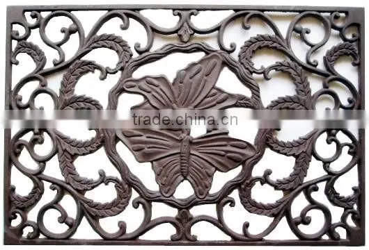cast iron doormat outdoor decoration