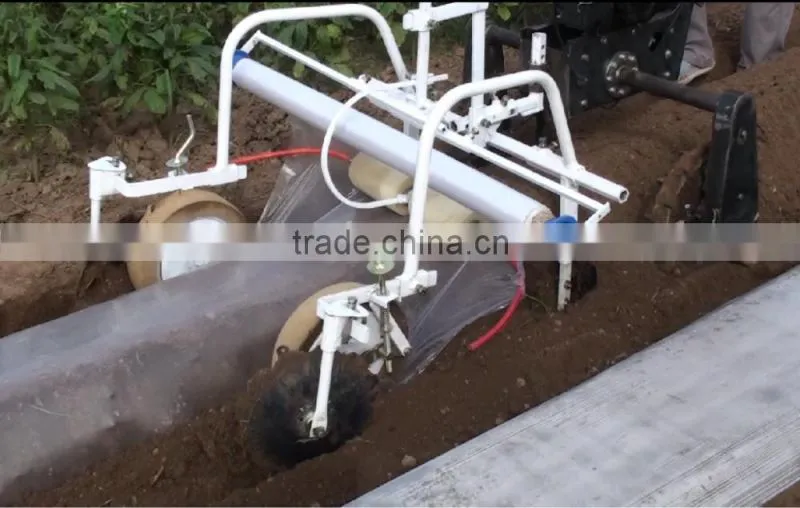 2.2KW gasoline seeding mulch plastic mulching laying machine mulch film price