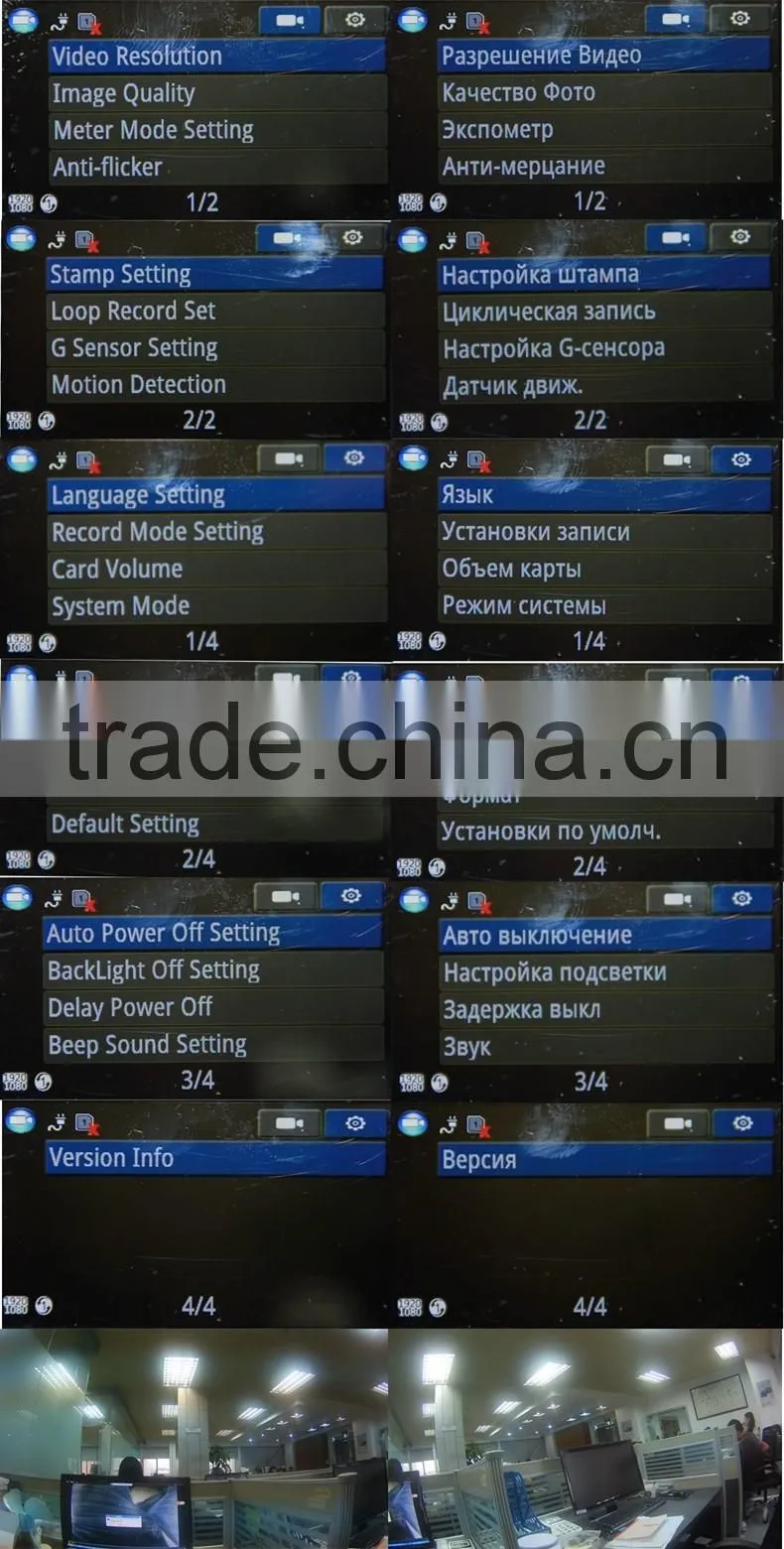 1920 x 1080P FULL HD mini camera high definition resolution H.264 gps mobile car dvr G90