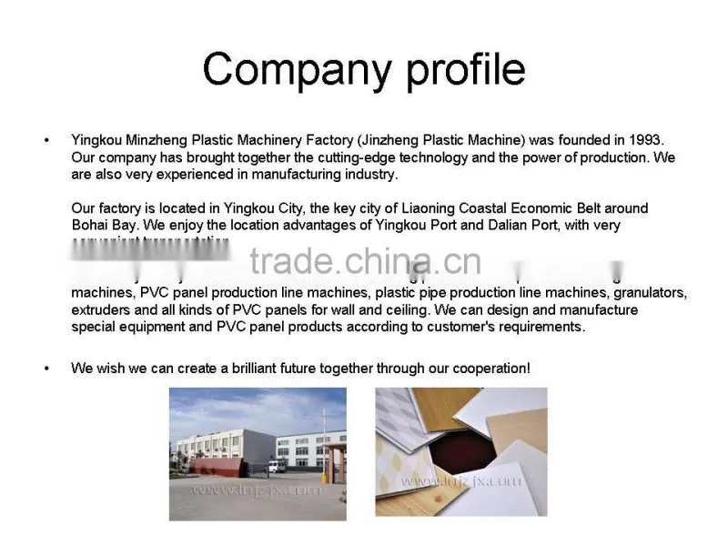 upvc profile extrusion
