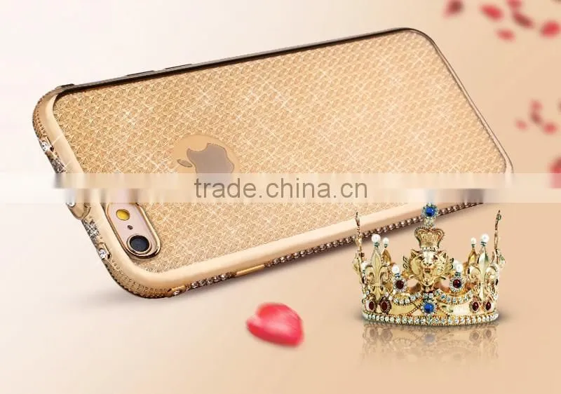 New design electroplating tpu case mobile phone case for iphone 6s/plus