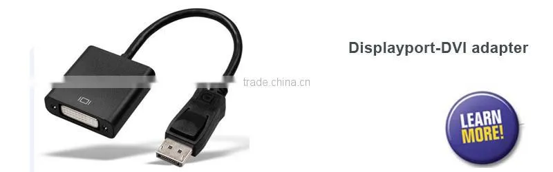 sumsung led tv female mini displayport to dvi adapter
