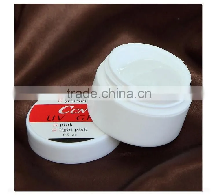 Pro CCN quality product factory uv gel nails Clear Pink White Yellowish UV Gel Builder 1Kg Nail Art Tips Design High Quality