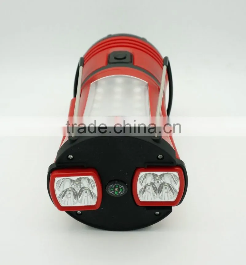 Multifunctional 48 LED Camp Lantern with 2 Detachable Flashlights